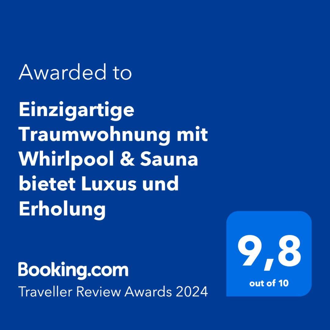 Einzigartige Traumwohnung Mit Whirlpool & Sauna Bietet Luxus Und Erholung Apartment